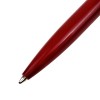 Ручка шариковая автоматическая Luxor CRUX, линия 0,7мм, синяя, красный корпус