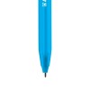 Ручка шариковая Luxor InkGlide 100 Icy, линия 0,7мм, синяя