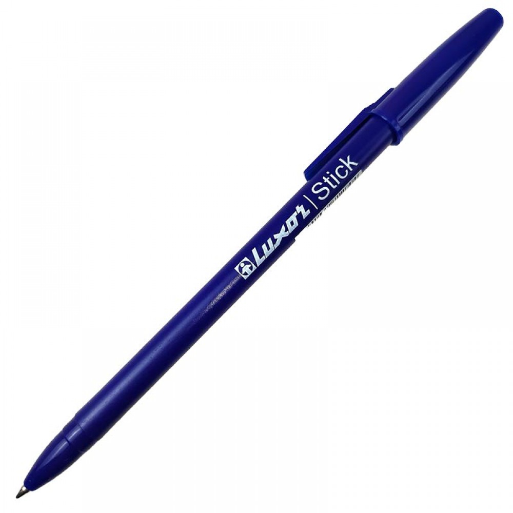 Ручка шариковая Luxor Stick, линия 0,5мм, синяя