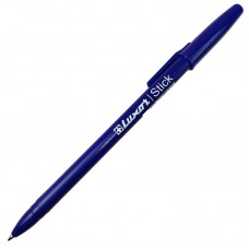 Ручка шариковая Luxor Stick, линия 0,5мм, синяя, корпус синий