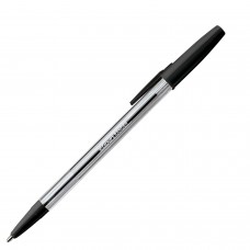 Комплект Ручка шариковая Luxor Ranger, линия 0,8мм, чёрная + синий стержень 138мм