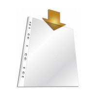 Файлы с перфорацией X-File, А3, 35мкм, глянцевые, верт., 50шт/уп